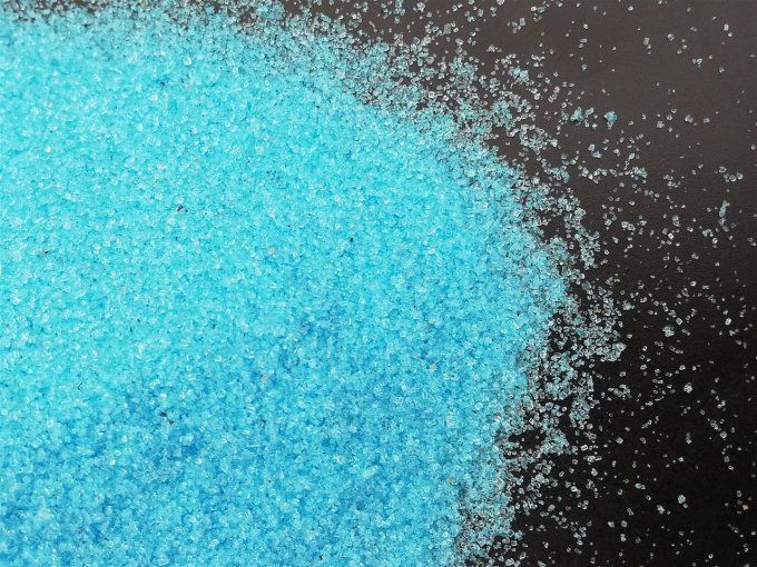 Sucre Coloré Bleu à la vanille